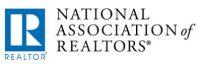 National association of realtors logo with white background